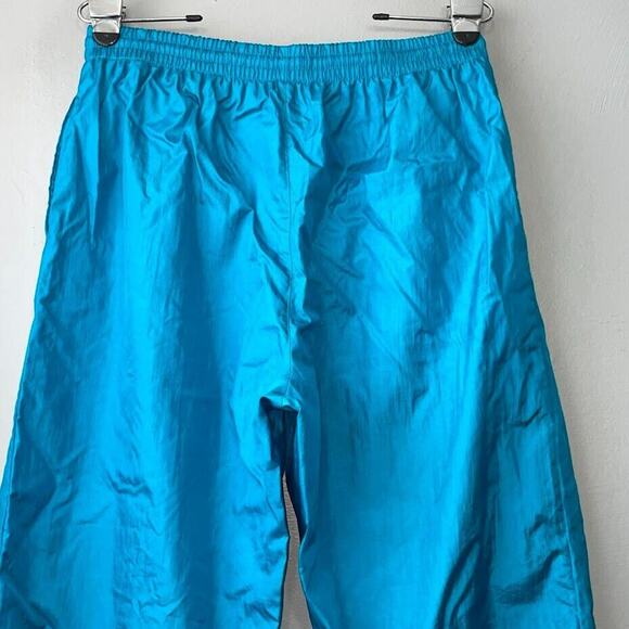 Vintgae Wilson Womens Size XL Turquoise Drawstring Nylon Wind Pants Athletic - Picture 5 of 14